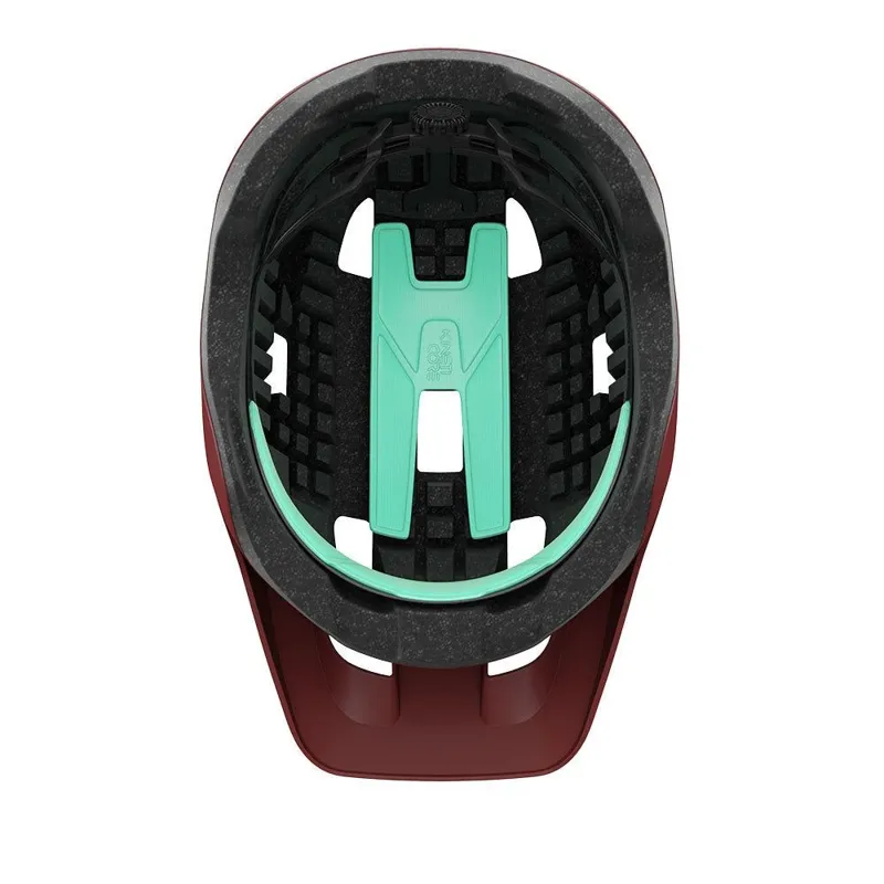 Lazer Lupo Kineticore Helmet in Matte Maroon-5