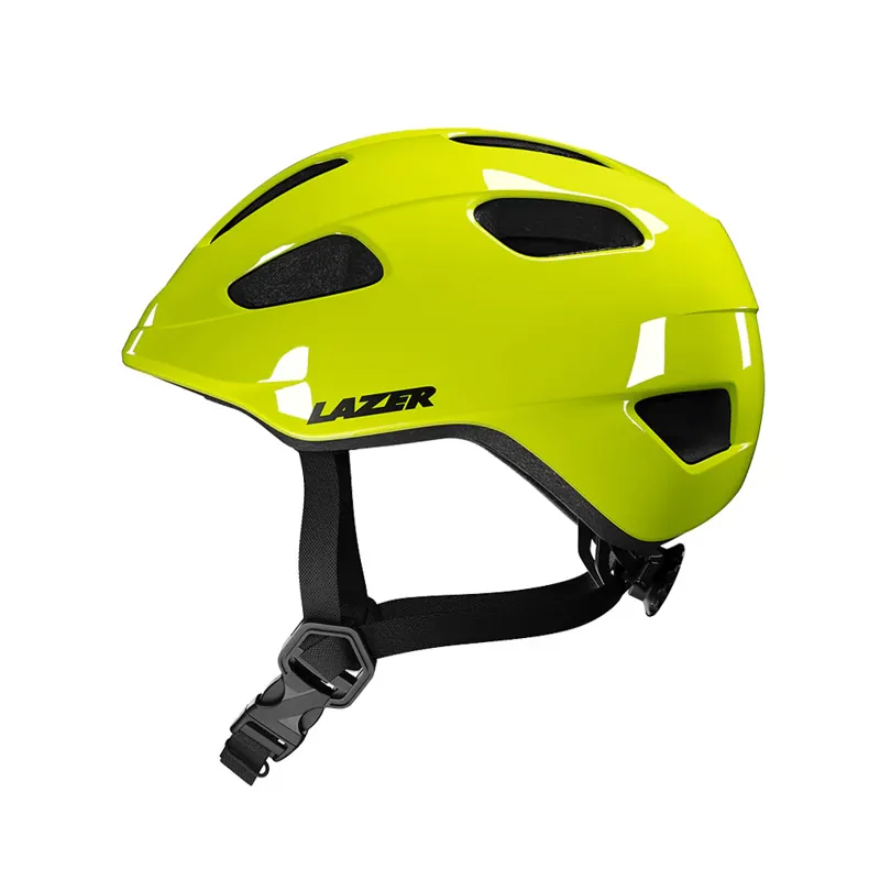 Lazer Kid's Nutz Kineticore 2.0 Helmet in Flash Yellow-2