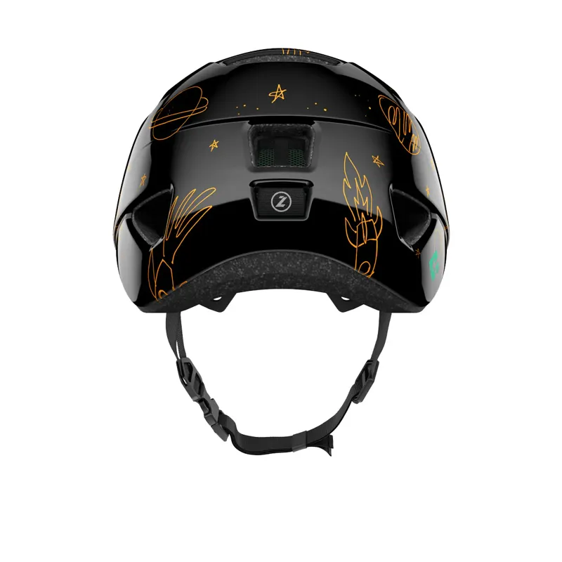 Lazer Kid's Pnut Kineticore 2.0 Helmet in Flying Rocket-3