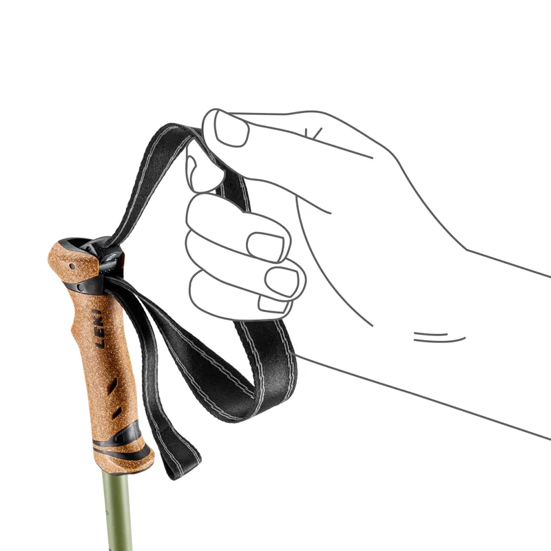 Leki Legacy Lite Trekking Pole Compact 90-125cm-3