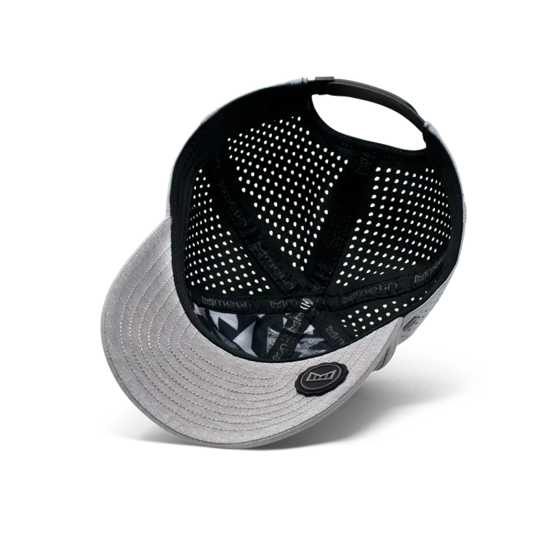 Melin Hats A-Game Hydro Snapback in Heather Grey-3