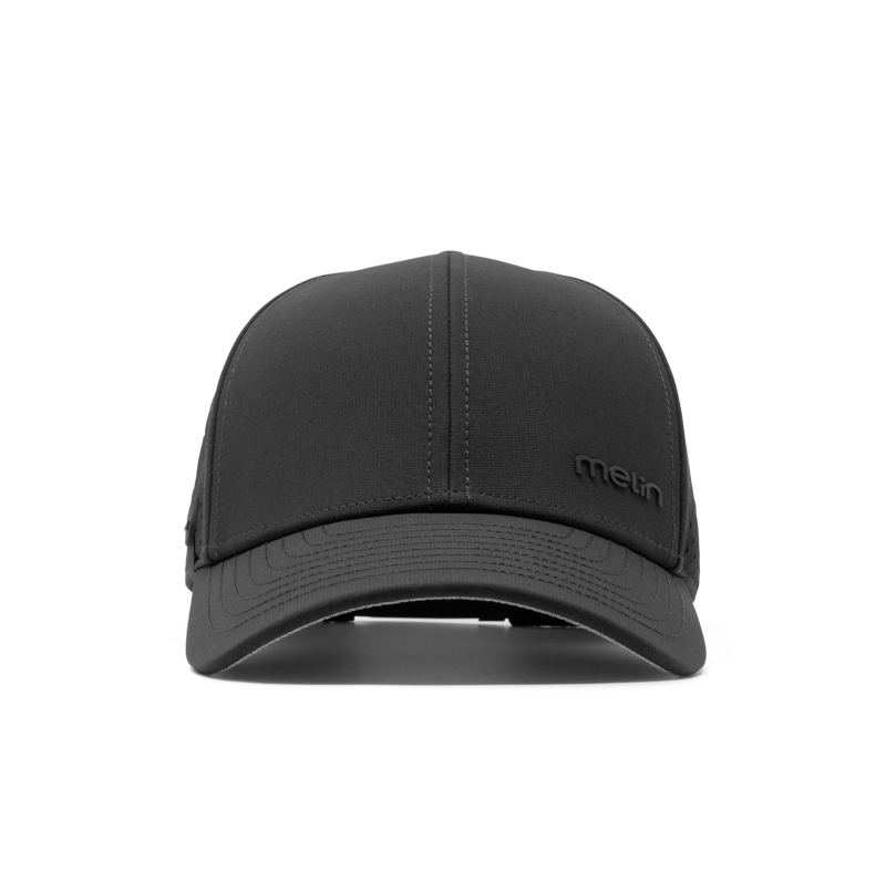 Melin Hats Compass Hydro Performance Snapback Hat in Black-1