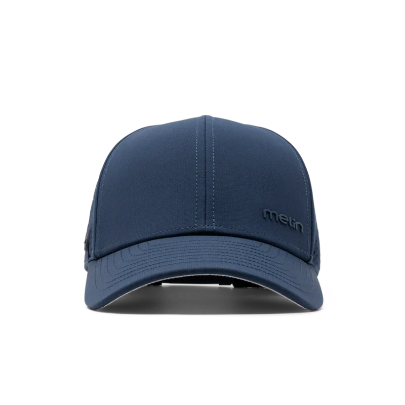 Melin Hats Compass Hydro Performance Snapback Hat in Navy-1