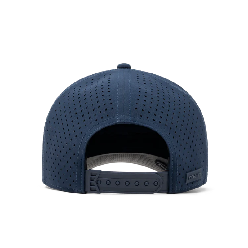 Melin Hats Compass Hydro Performance Snapback Hat in Navy-3