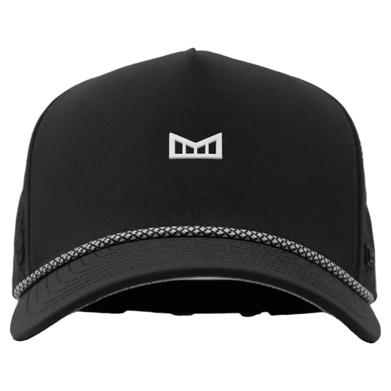 Melin Hats Odysea Rope Bulls Icon Hydro Hat in Black-1