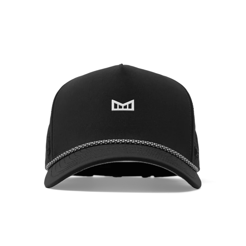 Melin Hats Odysea Rope Bulls Icon Hydro Hat in Black-1