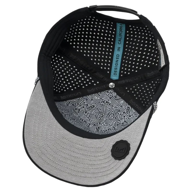 Melin Hats Odysea Rope Bulls Icon Hydro Hat in Black-3