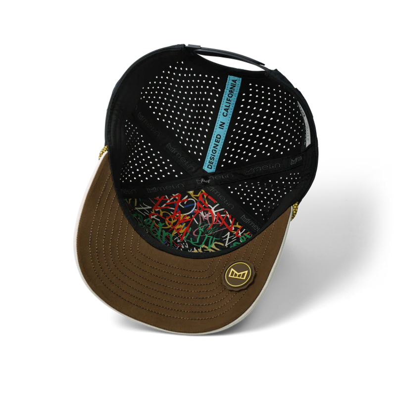 Melin Hats Odysea Rope Bulls Icon Hydro Hat in Yellow Jacket-4