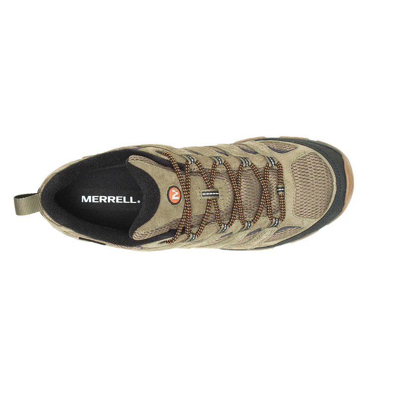 Merrell Moab 3 Waterproof Hiking Shoes in Olive/Gum Wide-2