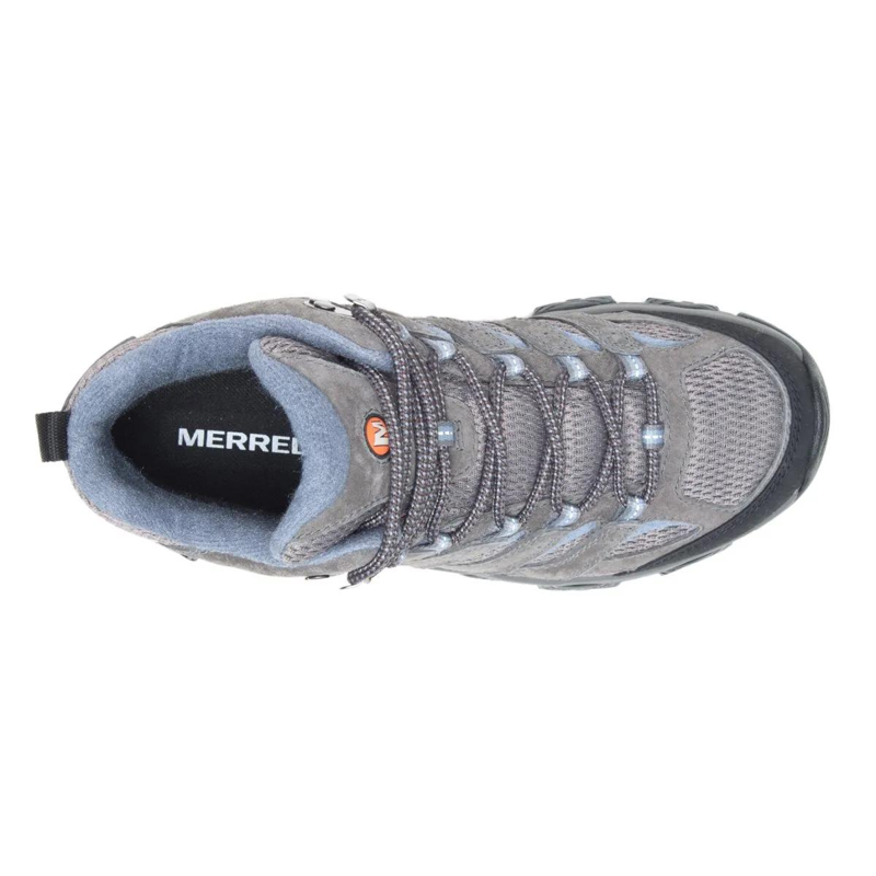 Merrell Women's Moab 3 Mid WP Hiking Boot in Granite-2