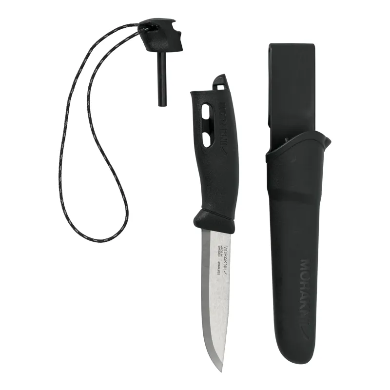 Morakniv Companion Spark Knife in Black-1