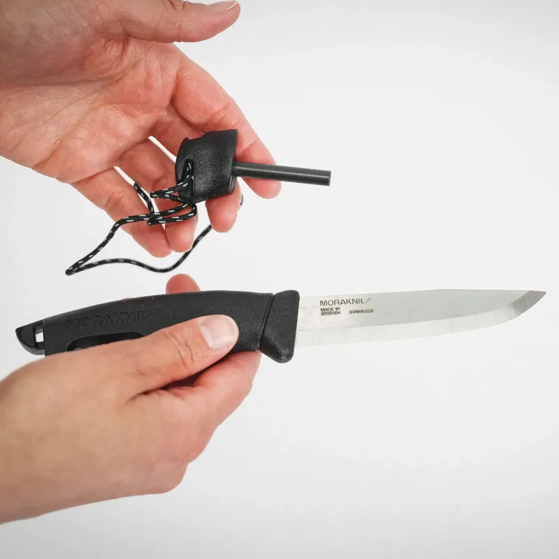 Morakniv Companion Spark Knife in Black-8