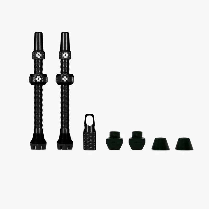 Muc-Off V2 Tubeless Valve Kit 44mm Pair in Black