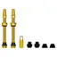Muc-Off V2 Tubeless Valve Kit 44mm Pair in Gold