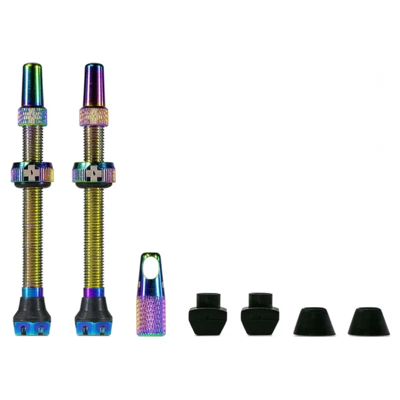 Muc-Off V2 Tubeless Valve Kit 44mm Pair in Iridescent