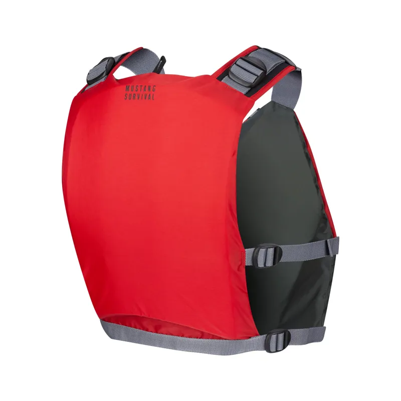 Mustang Survival APF Foam Vest in Red/Grey-2