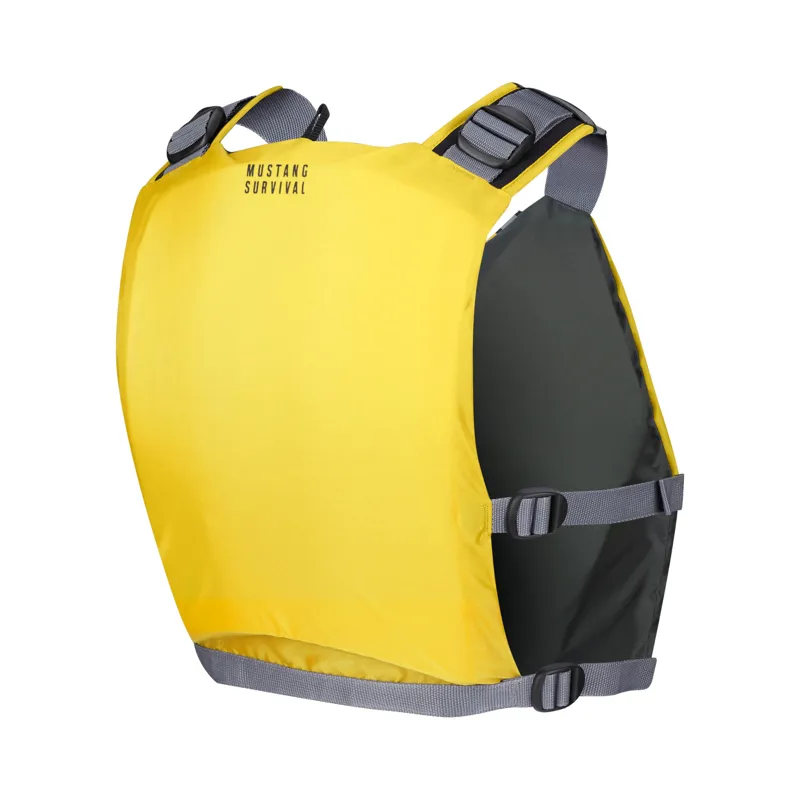 Mustang Survival APF Foam Vest in Yellow-Grey-2