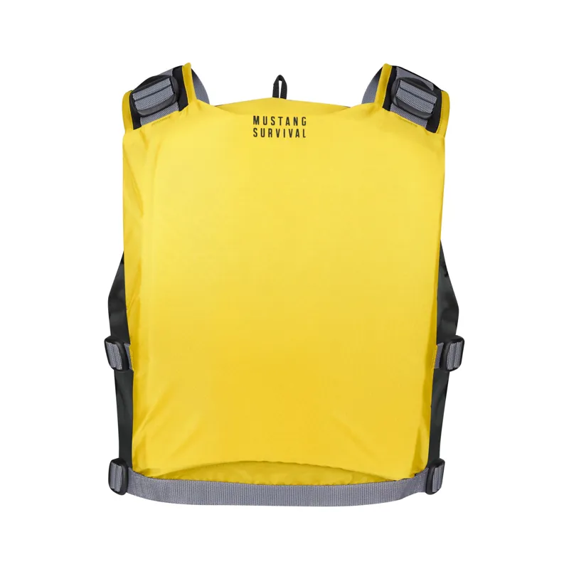Mustang Survival APF Foam Vest in Yellow-Grey-3