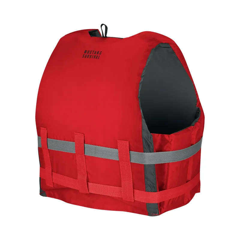 Mustang Survival Livery Foam Vest in Red-2