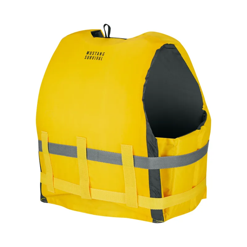 Mustang Survival Livery Foam Vest in Yellow-2