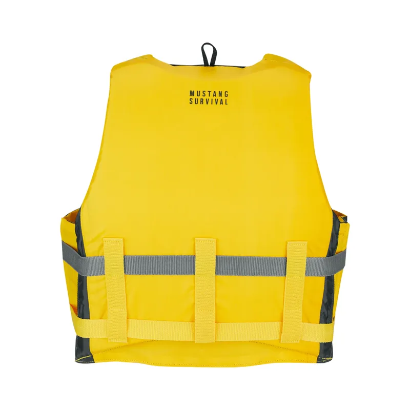 Mustang Survival Livery Foam Vest in Yellow-3