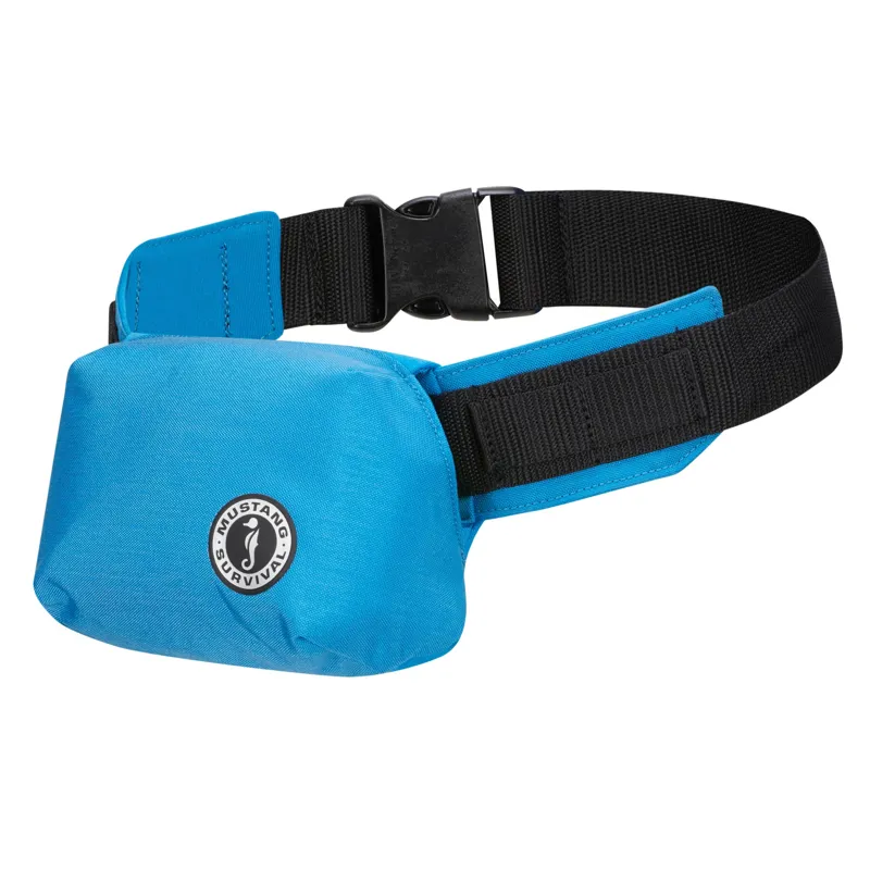 Mustang Survival Minimalist Manual Inflatable Belt Pack in Azure Blue