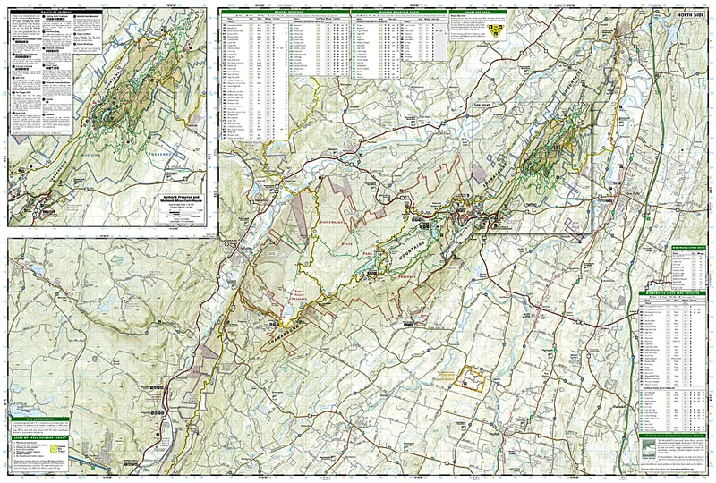 National Geographic Shawangunks Mountains Map-2