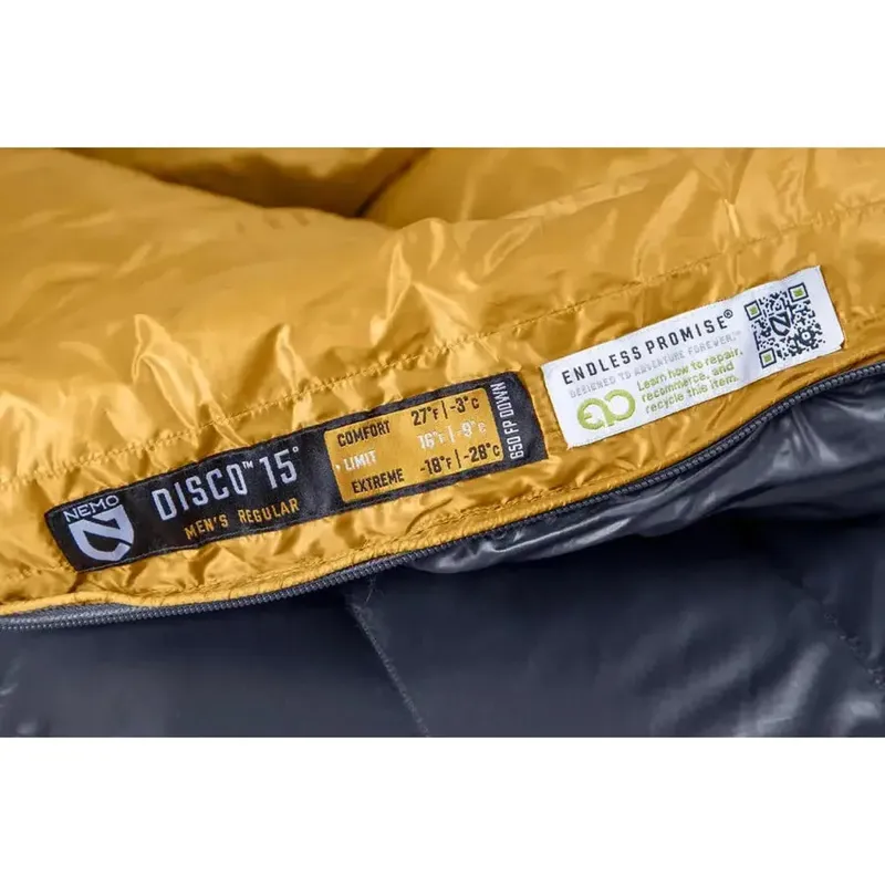 Nemo Disco 15 Degree Sleeping Bag Regular-11