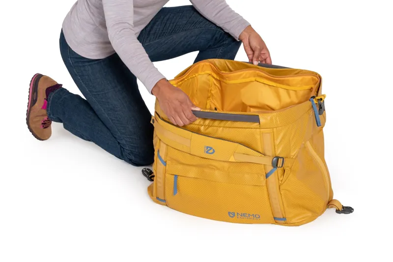 Nemo Double Haul 30L Convertible Duffel Bag in Chai-7