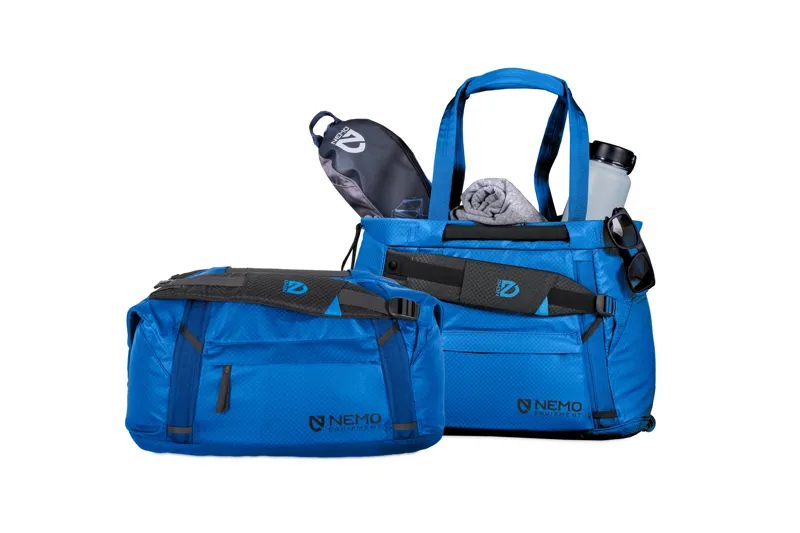 Nemo Double Haul 30L Convertible Duffel Bag in Lake