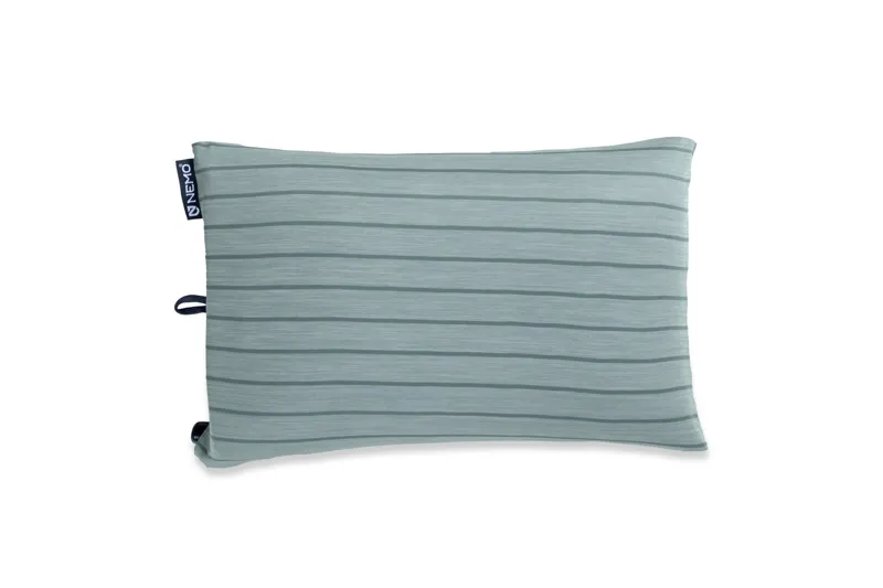 Nemo Fillo Backpacking and Camping Pillow in Silt Stripe