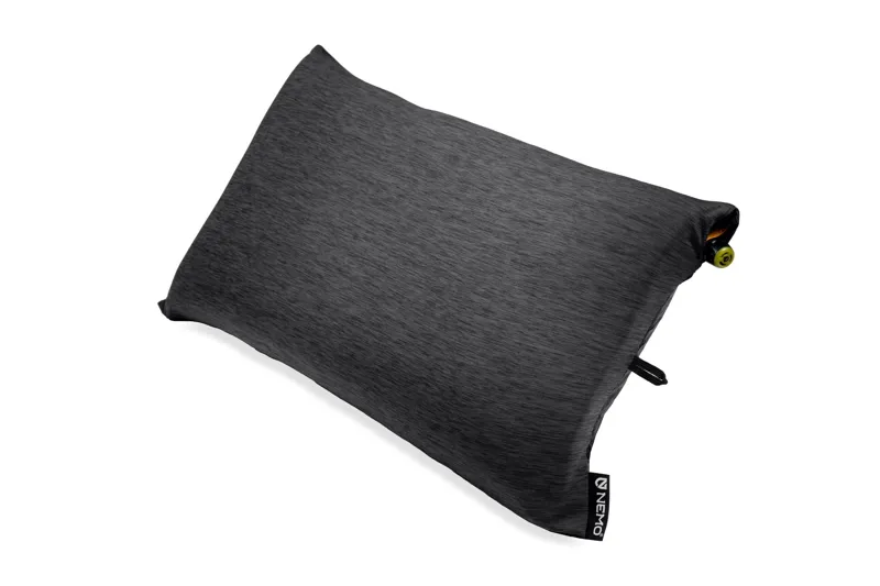 Nemo Fillo Wide Camping Pillow in Black Pearl/Birch Bud-1