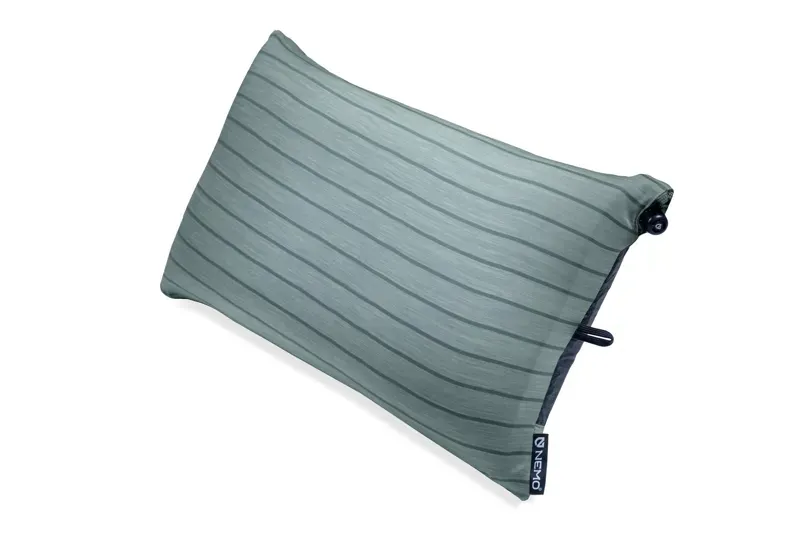 Nemo Fillo Wide Camping Pillow in Silt Stripe-1