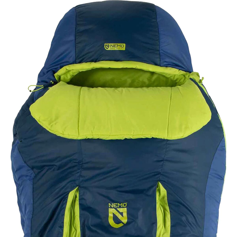 Nemo Forte Endless Promise 20d Sleeping Bag Regular in Abyss/Green-1