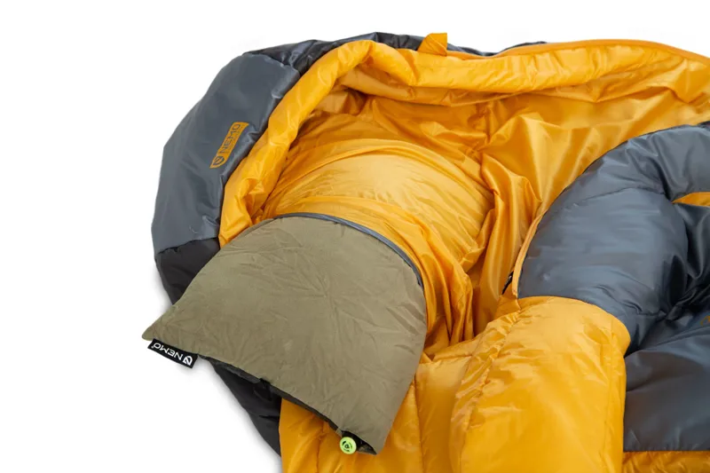 Nemo Forte Endless Promise Sleeping Bag 35d Long in Fortress/Mango-6