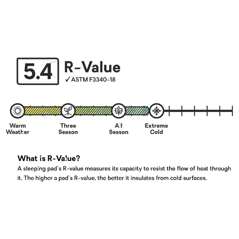 Nemo Tensor All-Season Insulated Sleeping Pad Regular Wide-12