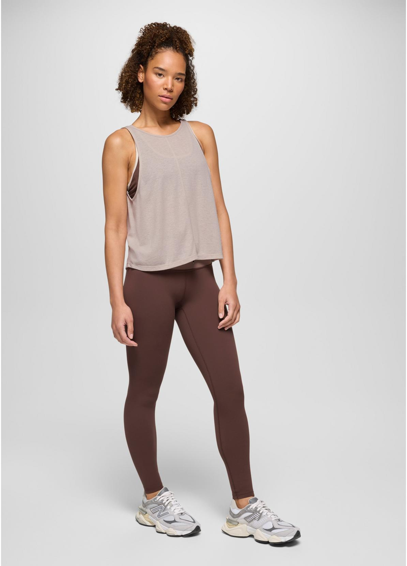 Prana Women's New Moon Tank in Almond-2