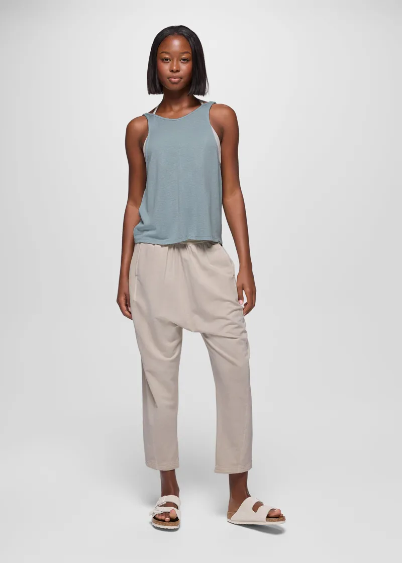 Prana Women's New Moon Tank in Saltwater-2