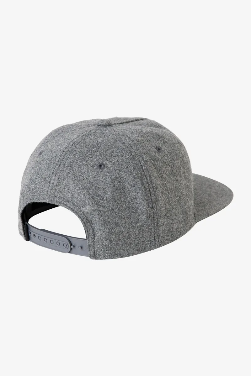 O'Neill No Problem Snapback Hat in Grey-1