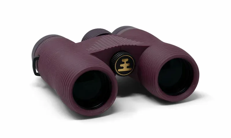 Nocs Field Issue 10x32 Waterproof Binoculars in Oxblood Maroon