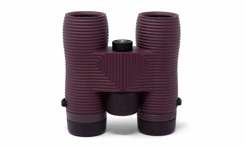 Nocs Field Issue 10x32 Waterproof Binoculars in Oxblood Maroon-2