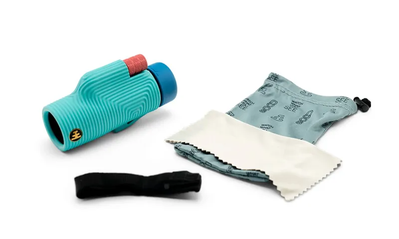 Nocs Zoom Tube 8x32 Water Resistant Monocular in Tahitian Blue-4