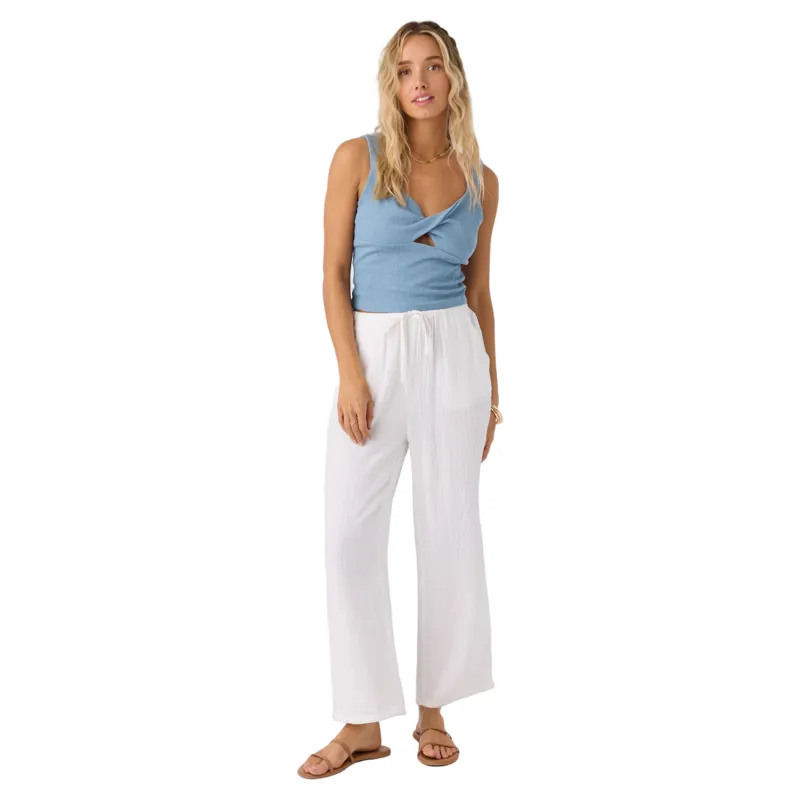O'Neill Clothing Women's Brenda Pant in White-1