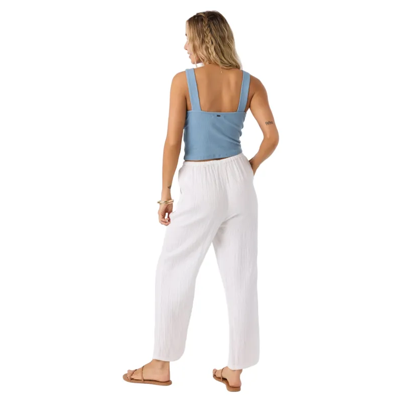O'Neill Clothing Women's Brenda Pant in White-3
