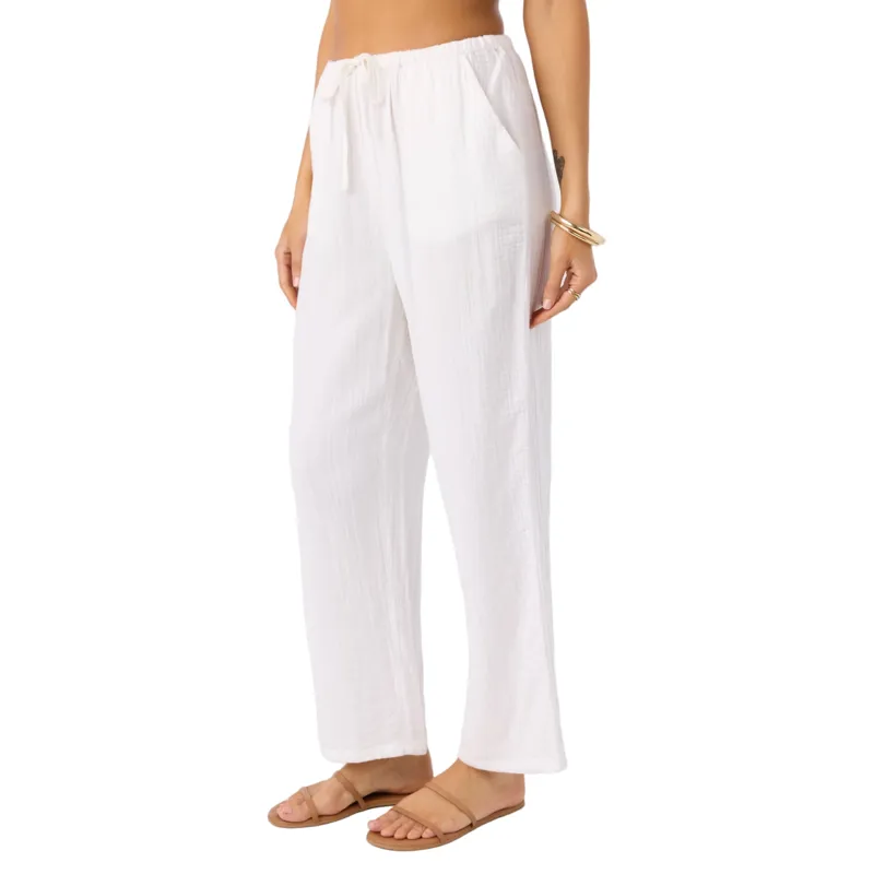 O'Neill Clothing Women's Brenda Pant in White-5