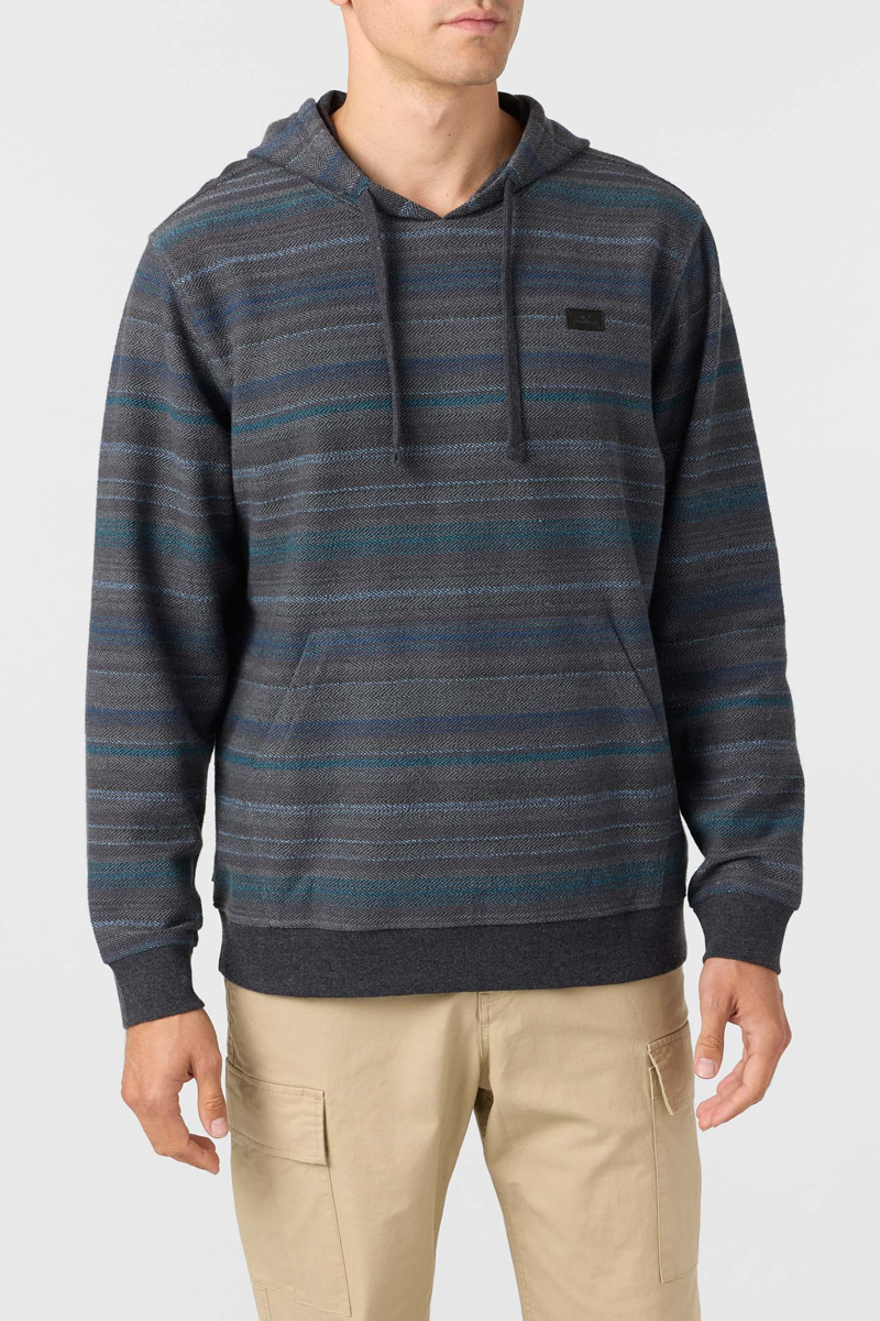 O'Neill Clothing Bavaro Stripe Pullover in Black-1