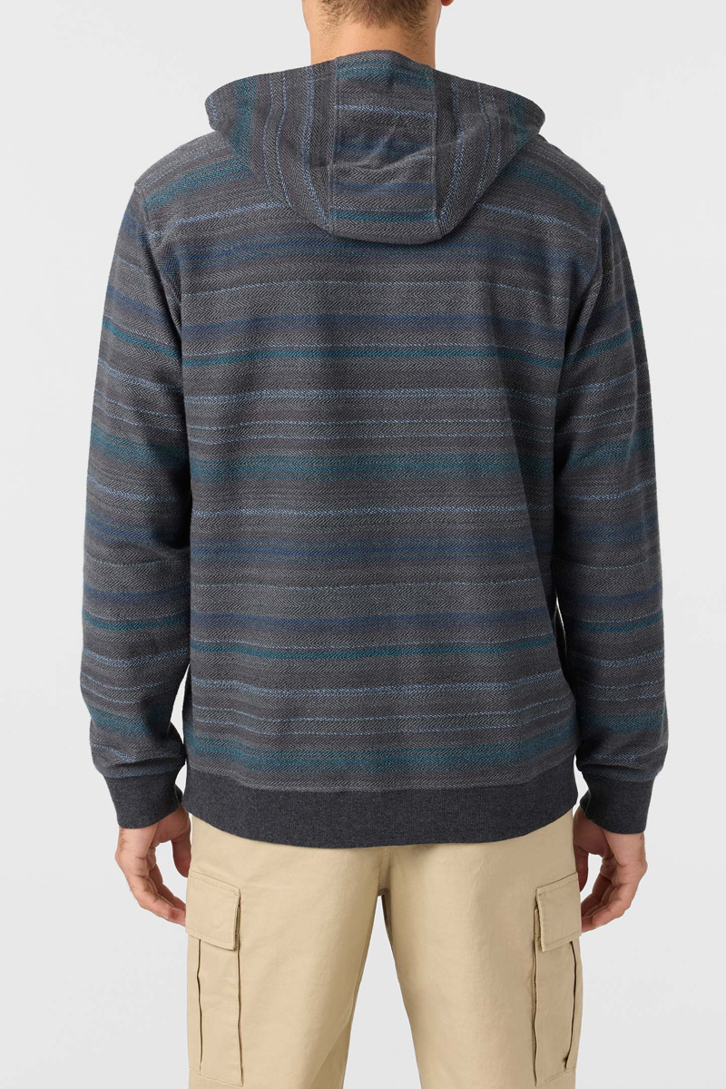 O'Neill Clothing Bavaro Stripe Pullover in Black-2