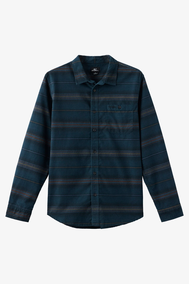 O'Neill Clothing Caruso Stripe Cord in Midnight Navy-1