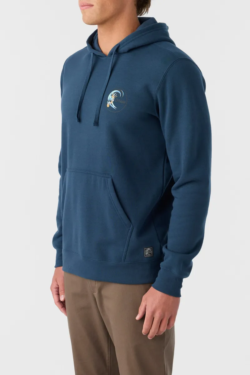 O'Neill Clothing Essential Hoodie in Midnight Navy-2