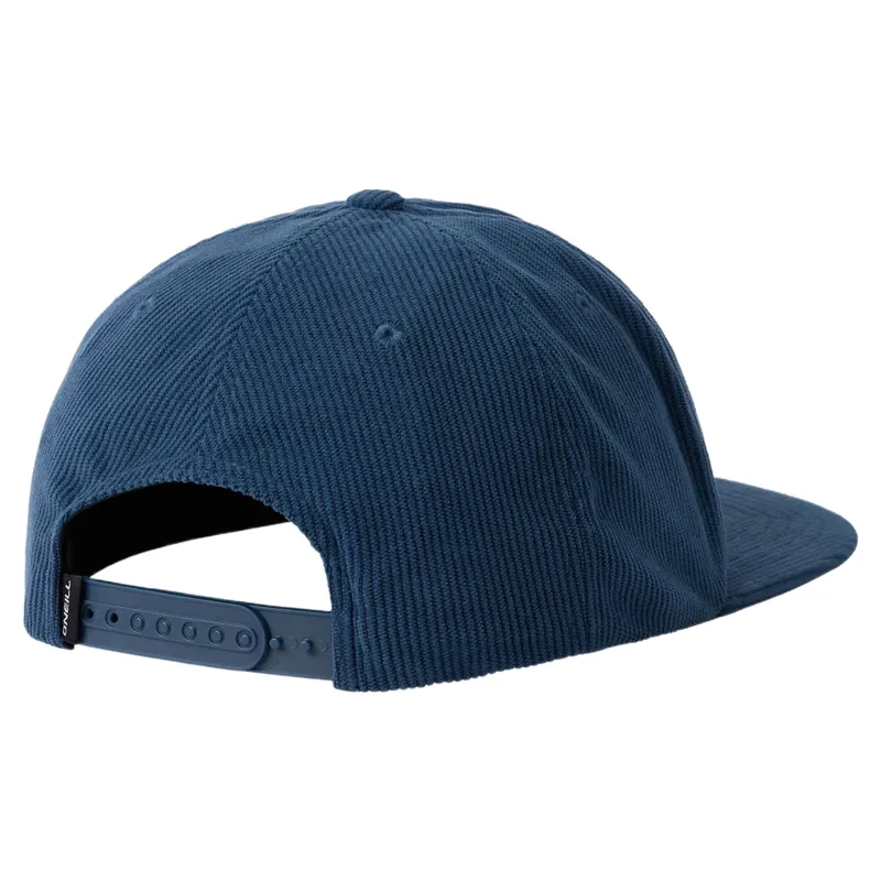 O'Neill Faded Cord Snapback Hat in Dark Slate-1